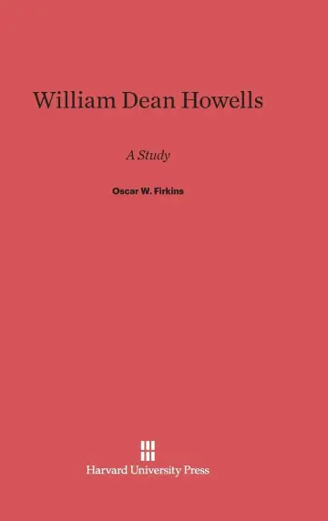 Cover of William Dean Howells