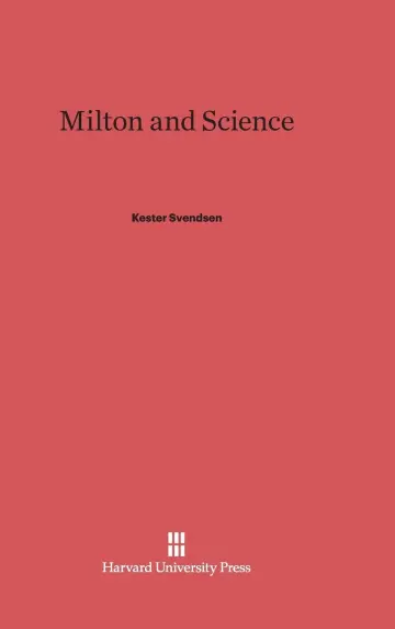 Cover of Milton and Science