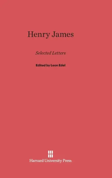 Cover of Henry James
