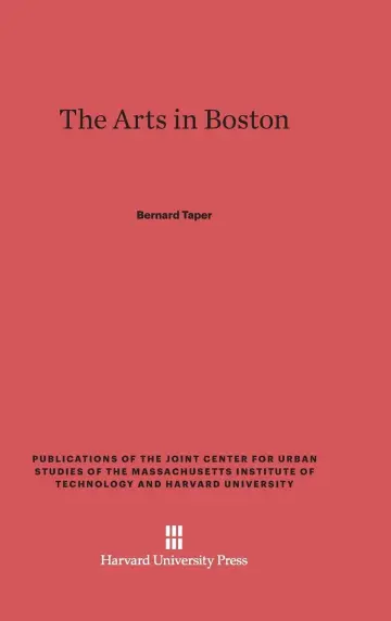 Cover of The Arts in Boston