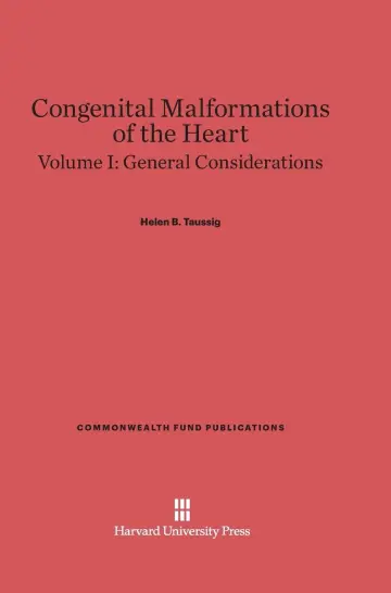 Cover of Congenital Malformations of the Heart, Volume I