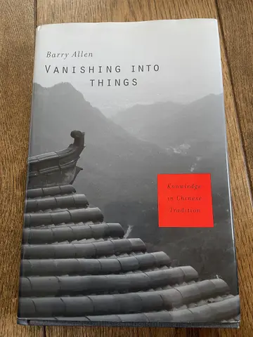Cover of Vanishing into Things