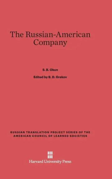 Cover of The Russian-American Company