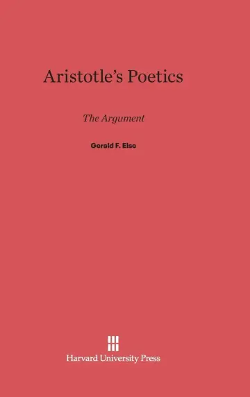 Cover of Aristotle's Poetics