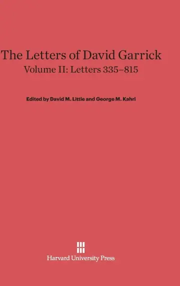 Cover of Letters 335-815