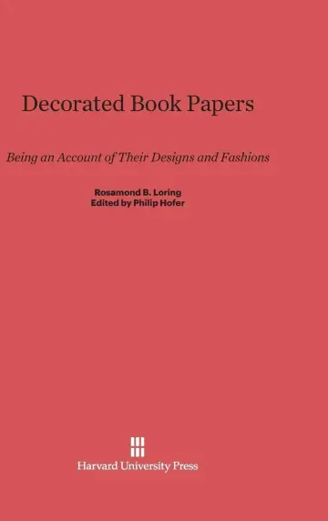 Cover of Decorated Book Papers