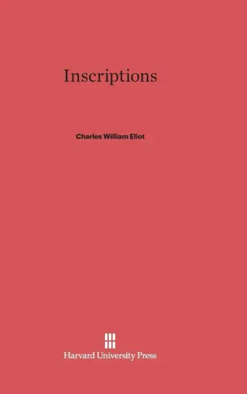 Cover of Inscriptions