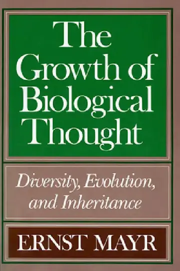 Cover of The Growth of Biological Thought