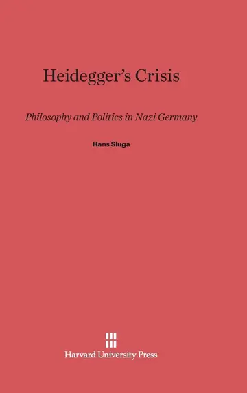 Cover of Heidegger's Crisis