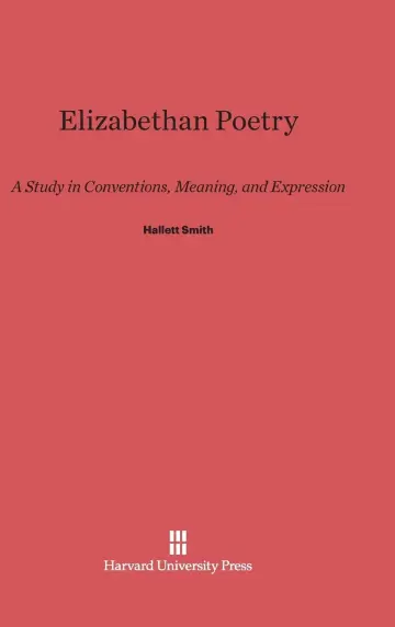 Cover of Elizabethan Poetry