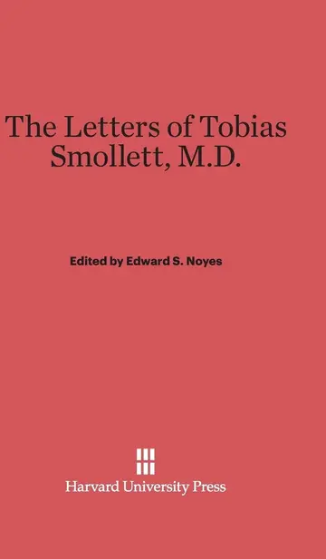 Cover of The Letters of Tobias Smollett, M.D
