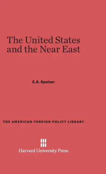 Cover of The United States and the Near East