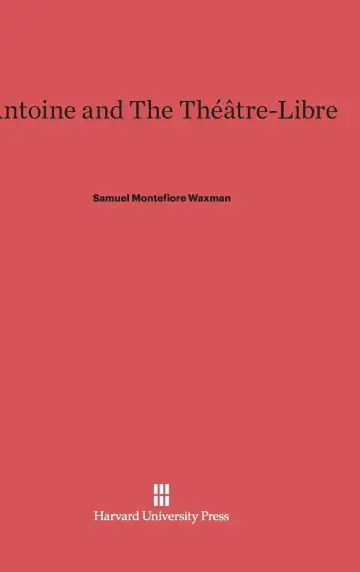 Cover of Antoine and the Théâtre-Libre