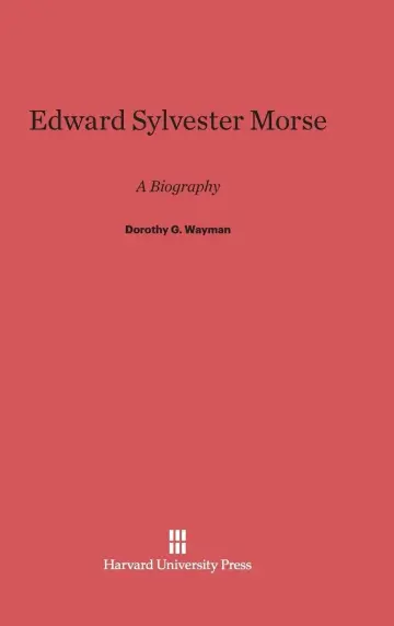 Cover of Edward Sylvester Morse