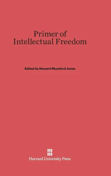 Cover of Primer of Intellectual Freedom