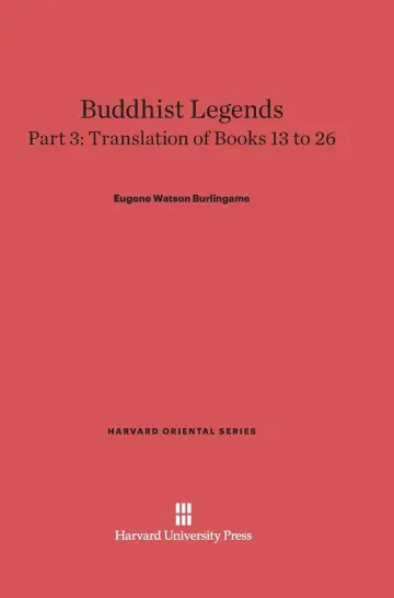Cover of Buddhist Legends