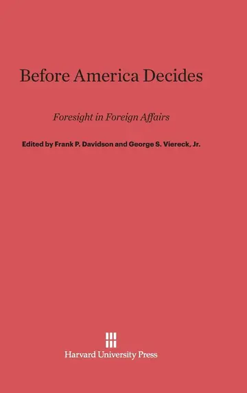 Cover of Before America Decides