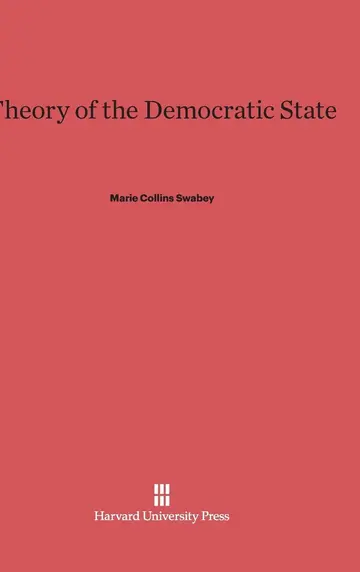 Cover of Theory of the Democratic State