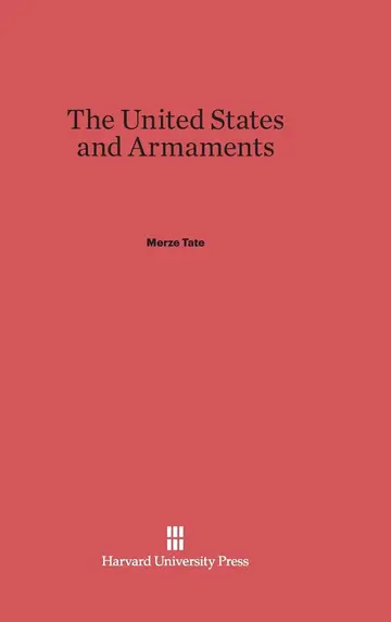 Cover of The United States and Armaments