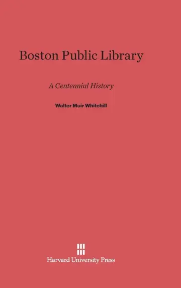 Cover of Boston Public Library