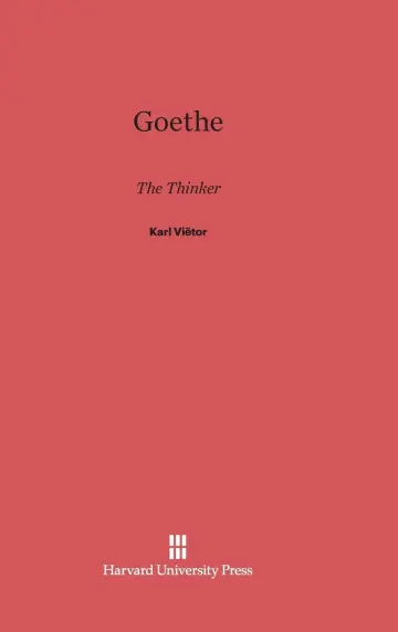 Cover of Goethe
