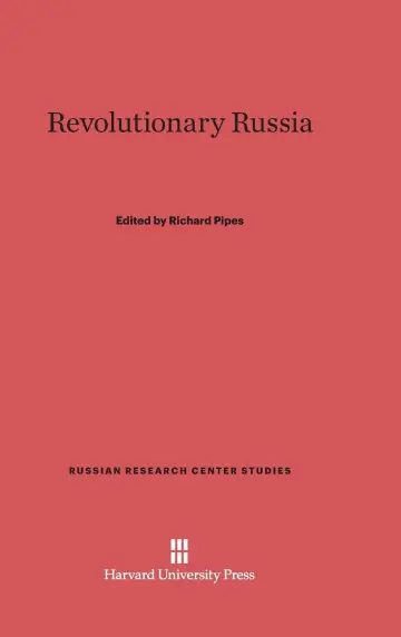 Cover of Revolutionary Russia
