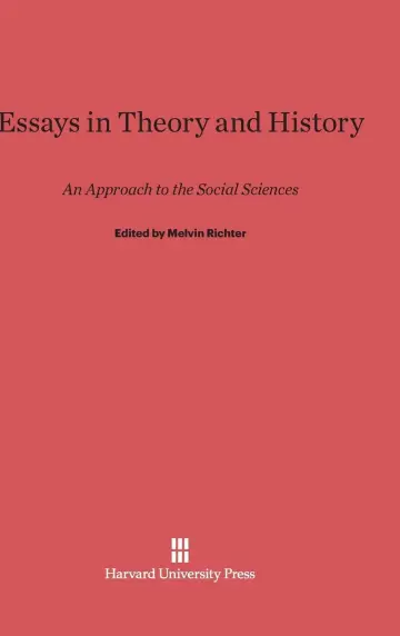 Cover of Essays in Theory and History