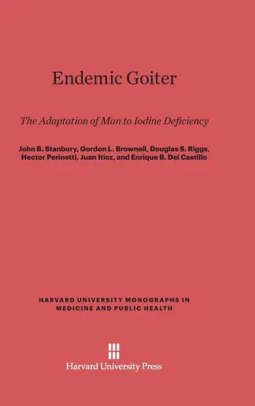 Cover of Endemic Goiter