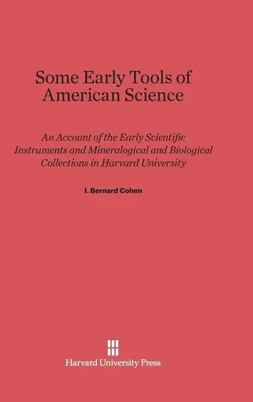 Cover of Some Early Tools of American Science