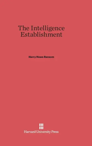 Cover of The Intelligence Establishment