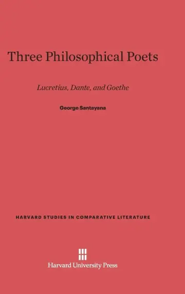 Cover of Three Philosophical Poets