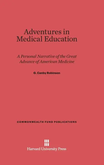 Cover of Adventures in Medical Education