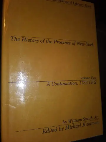 Cover of The History of the Province of New York 2 V Set