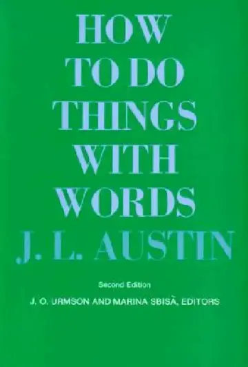 Cover of How to Do Things with Words