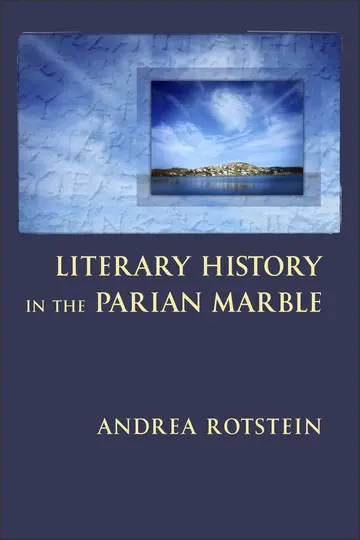 Cover of Literary History in the Parian Marble