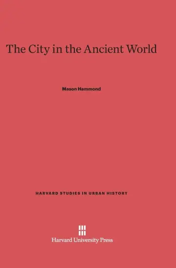 Cover of The City in the Ancient World