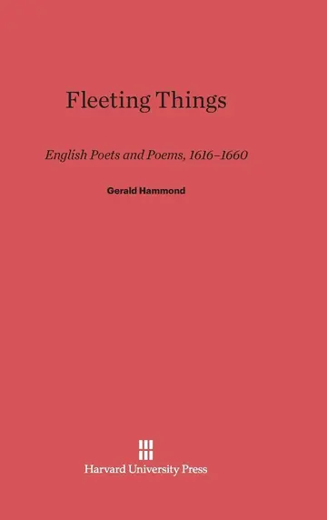 Cover of Fleeting Things