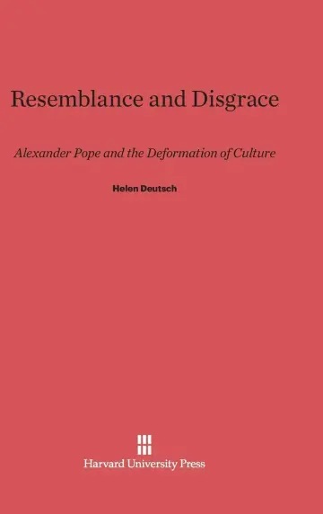 Cover of Resemblance and Disgrace