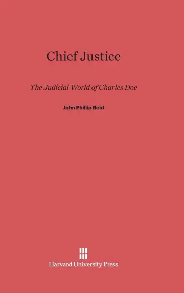 Cover of Chief Justice