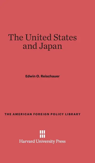Cover of The United States and Japan