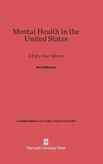 Cover of Mental Health in the United States