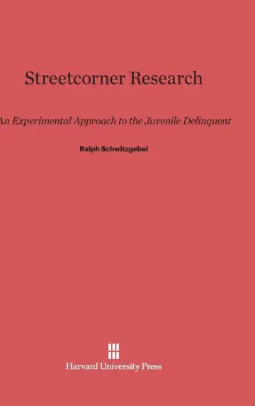 Cover of Streetcorner Research