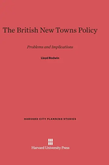 Cover of The British New Towns Policy