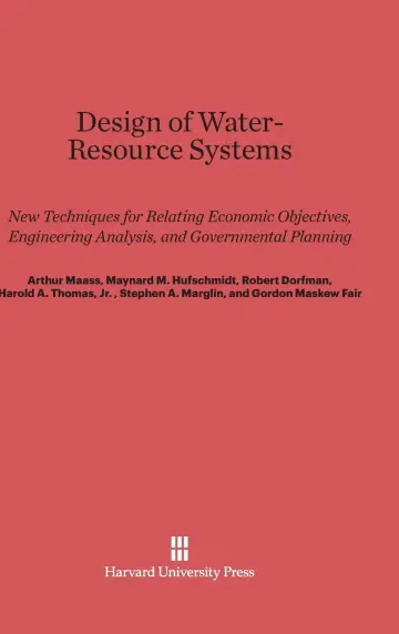 Cover of Design of Water-Resource Systems