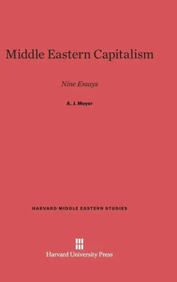 Cover of Middle Eastern Capitalism
