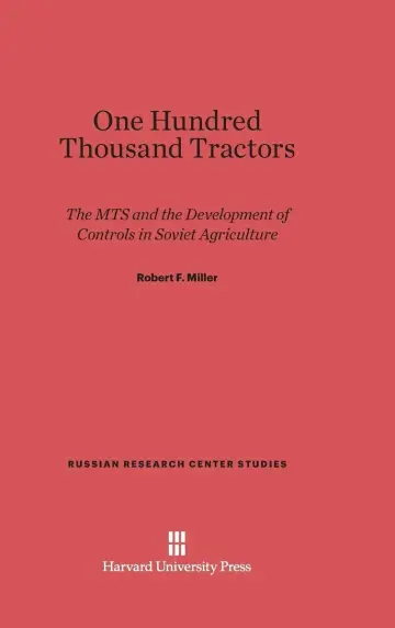 Cover of One Hundred Thousand Tractors