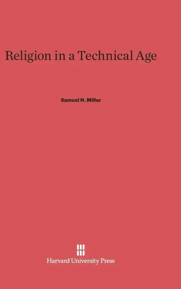 Cover of Religion in a Technical Age