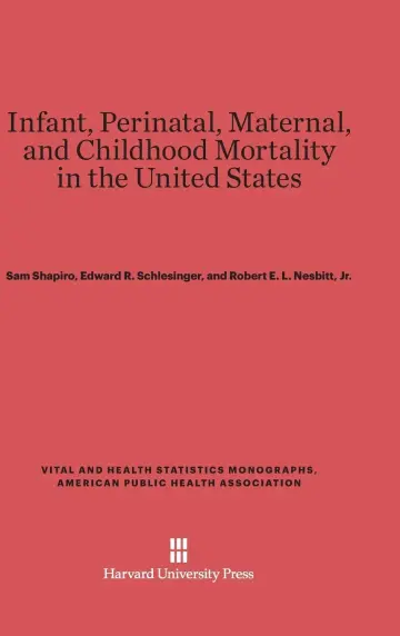 Cover of Infant, Perinatal, Maternal, and Childhood Mortality in the United States