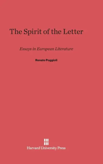 Cover of The Spirit of the Letter