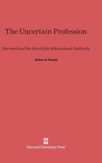 Cover of The Uncertain Profession